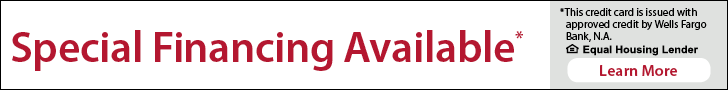 Special Financing Available